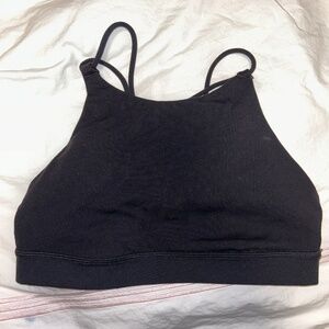 Black lululemon sports bra